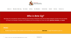 Desktop Screenshot of delta.betasigmapsi.org